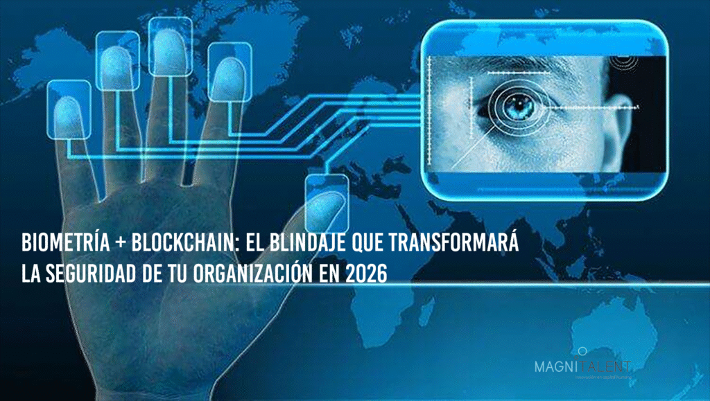 Biometría + Blockchain: el blindaje que transformará la seguridad de tu organización en 2026